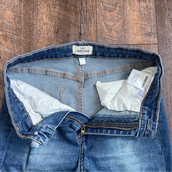 Skinny jeans with cuff - Picture 4 of 5